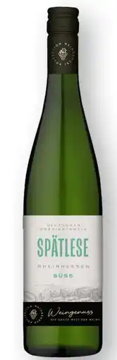 Edeka Wein-Genuss Spätlese Angebot