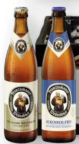 Edeka Franziskaner Weissbier Naturtrüb Angebot
