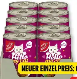 Edeka Gut & Günstig Katzennahrung Angebot