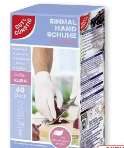 Edeka Gut & Günstig Einmalhandschuhe Angebot