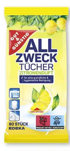 Edeka Gut & Günstig Allzweck-Tücher Angebot
