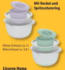 Lidl Livarno Home Rührschüssel Set Angebot
