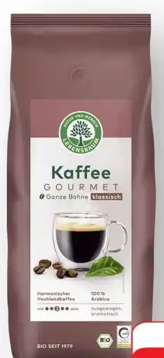 Edeka Lebensbaum Bio Gourmet Kaffee Angebot
