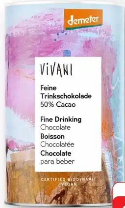 Edeka Vivani Feine Trinkschokolade Angebot