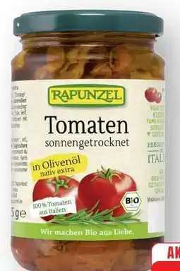 Edeka Rapunzel Bio Tomaten getrocknet in Olivenöl Angebot
