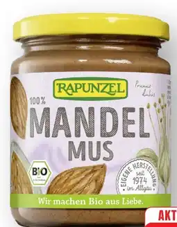 Edeka Rapunzel Bio-Mandelmus vegan Angebot