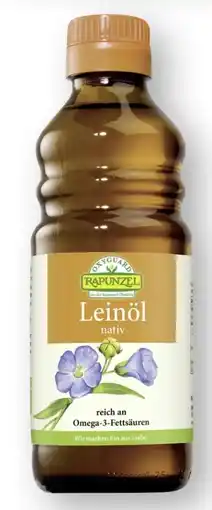 Edeka Rapunzel Bio-Leinöl Nativ vegan Angebot