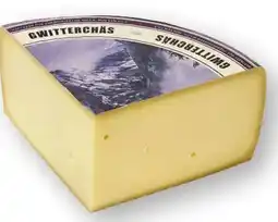 Scheck-in-Center Käserei Butschwil Gewitterkäse Angebot