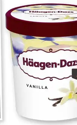Scheck-in-Center Häagen Dazs Vanilla Eiscreme Angebot