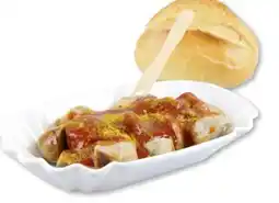 Scheck-in-Center Scheck-in Center Currywurst mit Brötchen Angebot