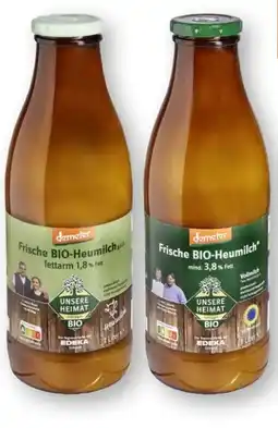 Scheck-in-Center Unsere Heimat Echt & Gut Frische Bio Heumilch Angebot