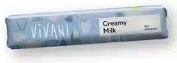 Scheck-in-Center Vivani Bio Creamy Milk Schokoriegel Angebot