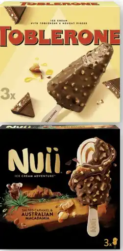 Scheck-in-Center Nuii Ice Cream Salted Caramel & Australian Macadamia Angebot