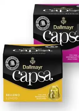 Scheck-in-Center Dallmayr Capsa Kaffeekapseln Angebot