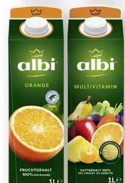 Scheck-in-Center Albi Saft Angebot