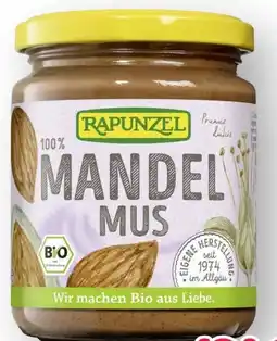 Scheck-in-Center Rapunzel Bio-Mandelmus vegan Angebot
