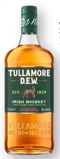 Scheck-in-Center Tullamore Dew Irish Whiskey Angebot