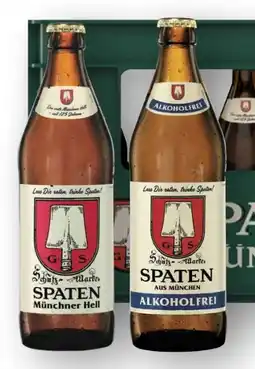 Scheck-in-Center Spaten Münchner Hell Angebot