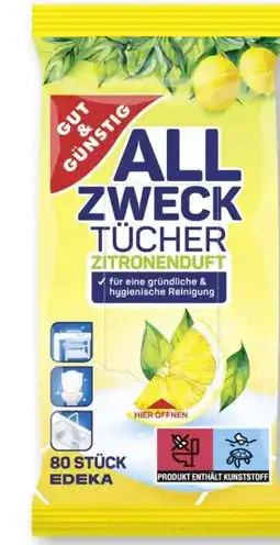 Scheck-in-Center Gut & Günstig Allzweck-Reiniger Zitronenduft Angebot