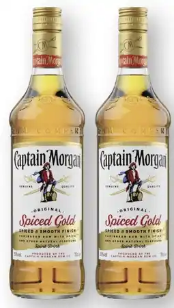 Scheck-in-Center Captain Morgan Original Spiced Gold Rum Angebot