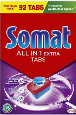 Scheck-in-Center Somat XXL Spülmaschinentabs Angebot