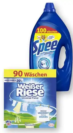 Scheck-in-Center Weißer Riese Waschmittel Angebot