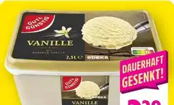 Scheck-in-Center Gut & Günstig Vanille Eiscreme Angebot