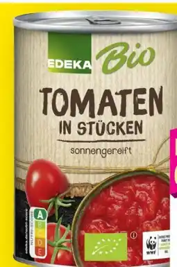 Scheck-in-Center Edeka Bio Bio-Tomaten in Stücken Angebot