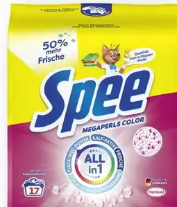 Scheck-in-Center Spee Waschmittel Angebot