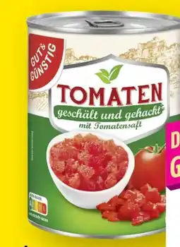 Scheck-in-Center Gut & Günstig Tomaten geschält und gehackt Angebot