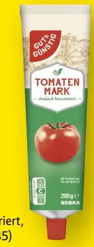 Scheck-in-Center Gut & Günstig Tomatenmark Angebot