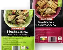 Scheck-in-Center Bürger Maultaschen Angebot