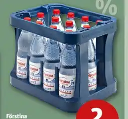 REWE Center Förstina-Sprudel Mineralwasser Angebot