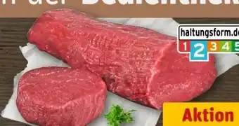 REWE Center Rinderfilet Angebot
