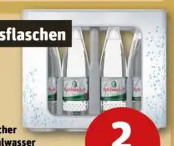 REWE Center Rosbacher Mineralwasser Angebot