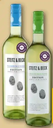 REWE Steitz & Beck Weissburgunder Angebot