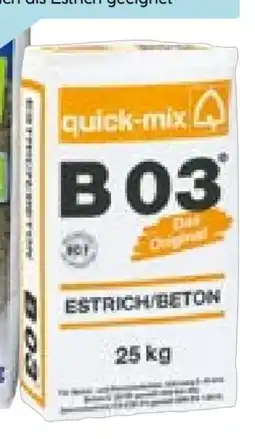Hellweg Quick-Mix Beton-Estrich B 03 Angebot