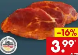 Netto Marken-Discount Barbeque Schweine-Nackensteaks Angebot