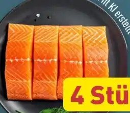 Aldi Nord Golden Seafood Lachsfilet-Portionen Angebot