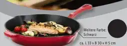 Lidl SilverCrest Gusseisen Pfanne Ø 30 cm Angebot