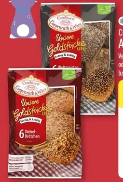 Aldi Nord Coppenrath & Wiese Aufbackbrötchen Goldstücke Angebot
