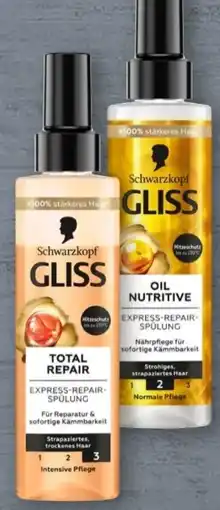 Aldi Nord Schwarzkopf Gliss Kur Express-Repair-Spülung Angebot