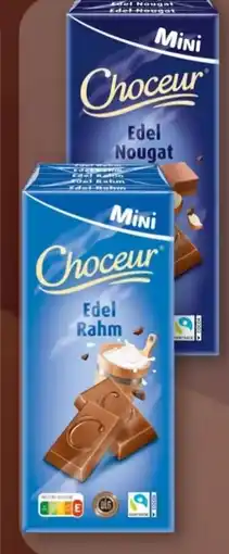 Aldi Nord Choceur Mini-Schokotafeln Edel Rahm Angebot