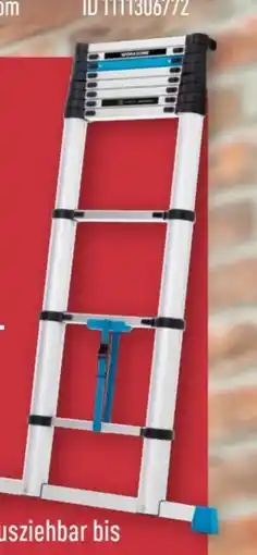 Aldi Nord Workzone Alu Teleskop­leiter Angebot