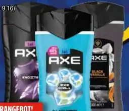 EDEKA Bandelt Axe Showergel Angebot
