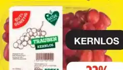 Edeka Frischemarkt Gut & Günstig Tafeltrauben Angebot