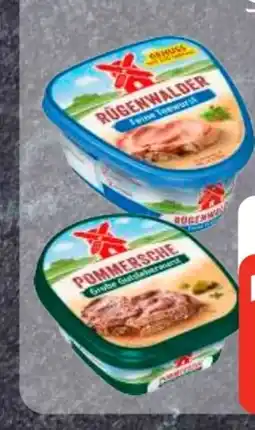Edeka Frischemarkt Rügenwalder Mühle Pommersche Leberwurst Angebot