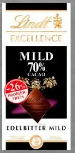 Edeka Lindt Excellence Tafelschokolade Angebot