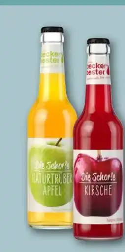 REWE Center Mein Becker's Bester Die Schorle Angebot