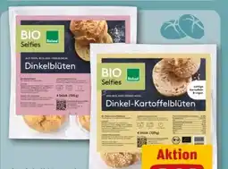 REWE Center Premium Bio Backwaren Selfies Dinkelblüten Angebot